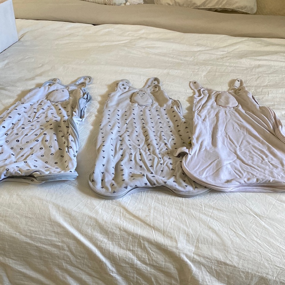 Nested bean sleep sacks